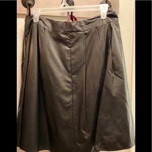 Leather Skirt